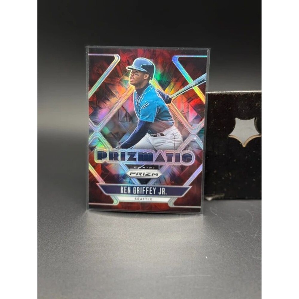 2026 Panini Prizm Ken Griffey Jr Prizmatic Red Parallel /199 Mariners HOF
